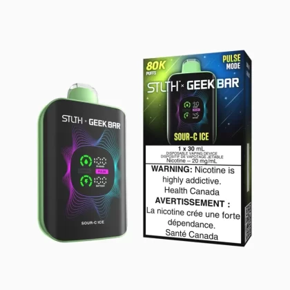 Stlth x Geek Bar 80K Disposable vape – Sour C Ice