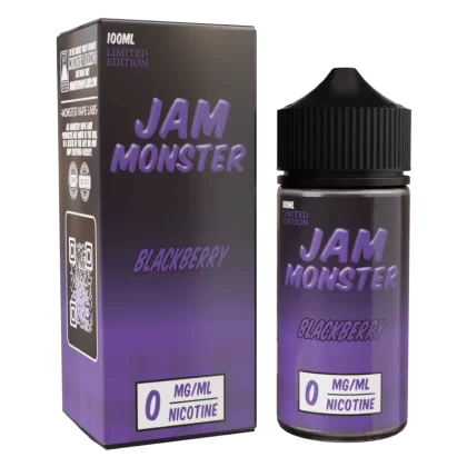 Jam Monster - Blackberry - 100ML E-Liquid - 3MG