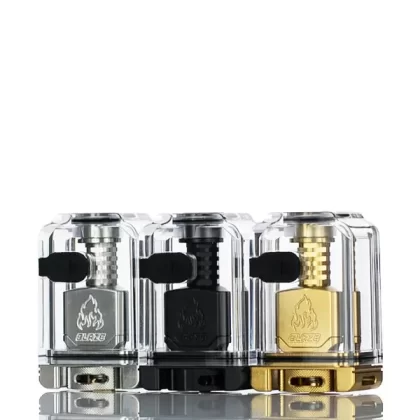Thunderhead Creations X Mike Vapes Blaze Boro Bridge & Tank (DISCONTINUED) - Silver Black