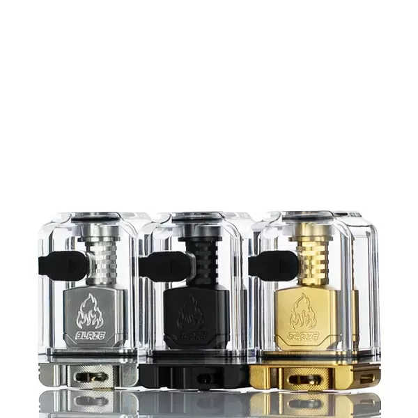 Thunderhead Creations X Mike Vapes Blaze Boro Bridge & Tank (DISCONTINUED) - Silver Black