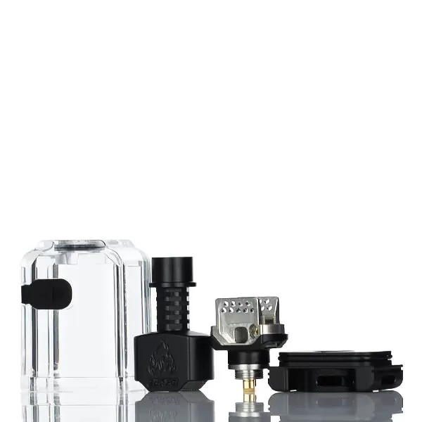 Thunderhead Creations X Mike Vapes Blaze Boro Bridge & Tank (DISCONTINUED) - Silver Black - Image 3