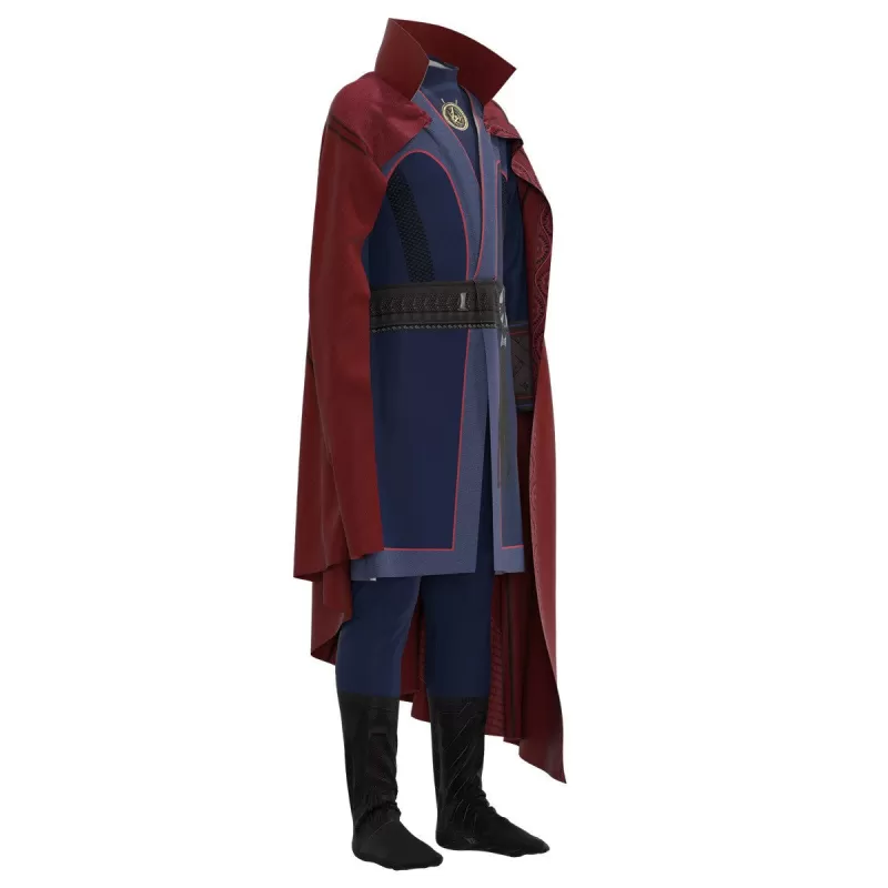 Mystic Sorcerer Supreme Doctor Strange Cosplay Costume - Red Cloak Magic Outfit - Image 2