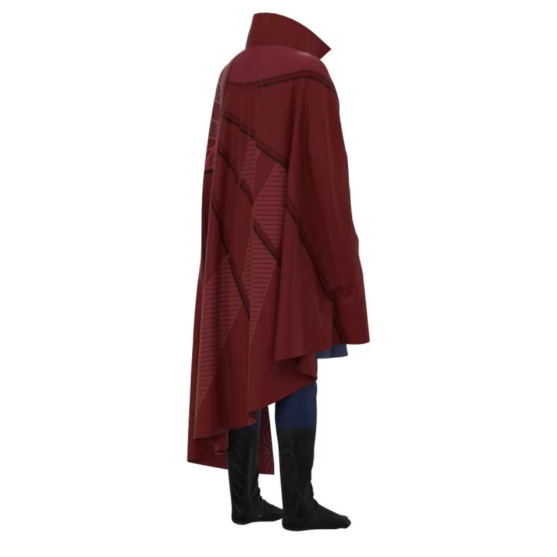 Mystic Sorcerer Supreme Doctor Strange Cosplay Costume - Red Cloak Magic Outfit - Image 3