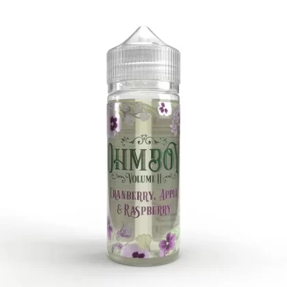 Cranberry Apple & Raspberry 100ml Short Fill e-Liquid by Ohm Boy Volume II