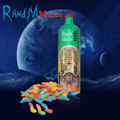FUMOT Sour Candy RandM Tornado Vapes 9000 Züge gefährlich