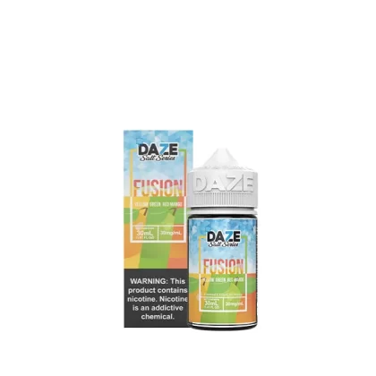 Yellow Green Red Mango Iced by 7Daze Fusion Salt 30mL - Vaporider Deals