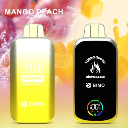 BIMO Turbo 20000 Puffs – Mango Peach - Ozvapeone (3B17FC)