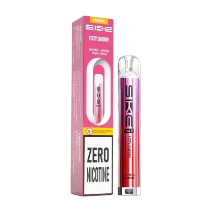 SKE Bar 600 Zero Nicotine Prefilled Pod Kit Fizzy Cherry - Strength#20mg