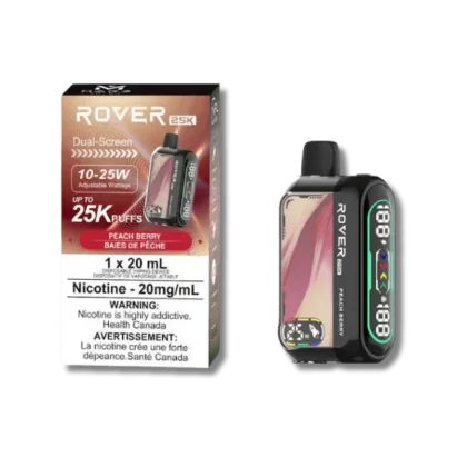 Marz Rover 25K Disposable Vape – Synthetic 50 Hit – Peach Berry