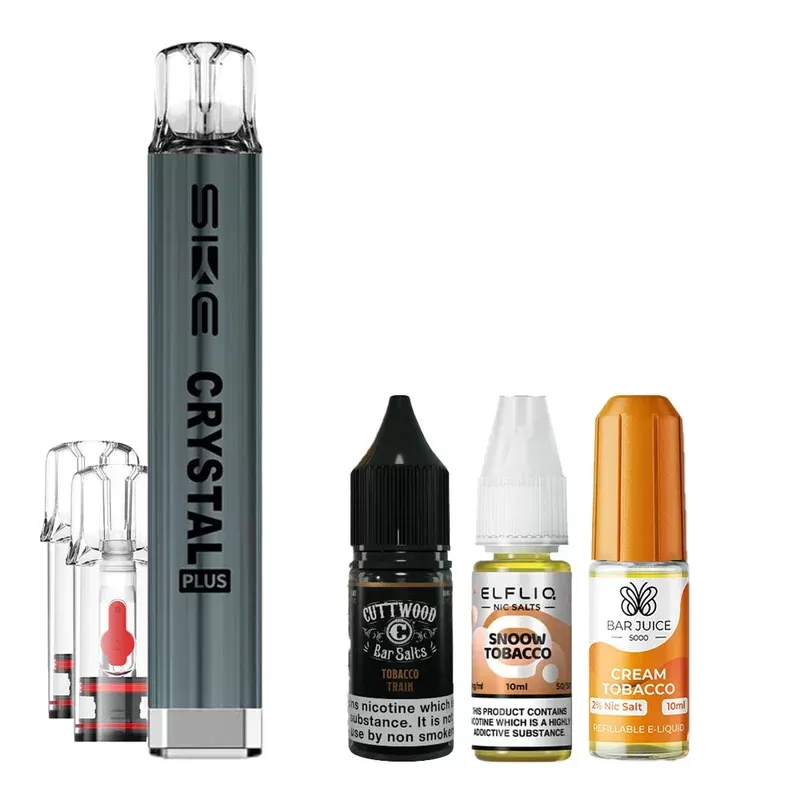 SKE Crystal Plus Tobacco Bundle - Colour#Red