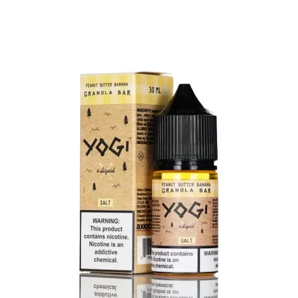 Yogi Salt Nic - Peanut Butter Banana Granola Bar - 30mL - 35mg