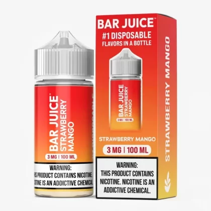Strawberry Mango – Bar Juice – 100mL Freebase Vape Juice - Vape Product; Vape Product, Vape Product
