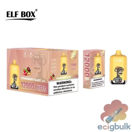Elfbox Digital 12000 Puffs Disposable Vape – Mesh Coil & LED Display