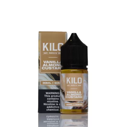 Kilo Salt Nic - Vanilla Almond Custard - 30ml - 50mg
