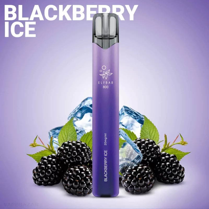 Elf Bar 800 – Blackberry Ice - Elf Bar / ca. 800 / 550 mAh / 20mg/ml