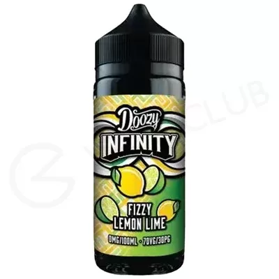 Fizzy Lemon Lime Shortfill E-Liquid by Doozy Infinity 100ml