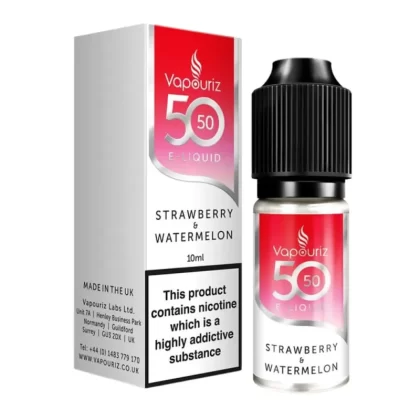 Strawberry & Watermelon E-Liquid 50/50 Series by Vapouriz (10ml) - 3mg