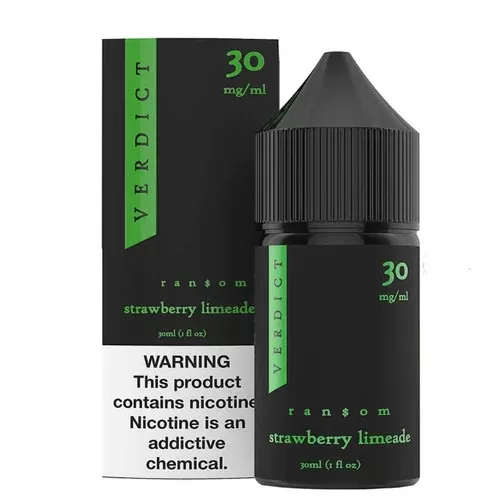 Verdict Salt Ran$om Strawberry Limeade 30ml E-Juice