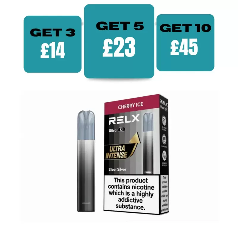 RELX Ultra Prefilled Pod Kit - Strawberry Raspberry Cherry - Selectvapeclub Co