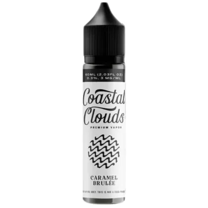 Coastal Clouds – Caramel Brulee – 60mL - Vape Product