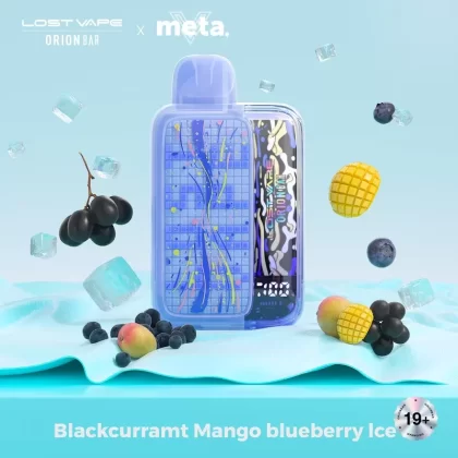 Lost Vape Orion Bar 10000 Disposable Vape – Blackcurrant Mango Blueberry Ice