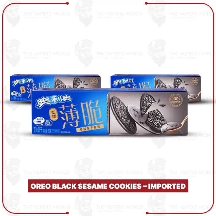 Oreo Black Sesame Cookies – Imported - Vape Store