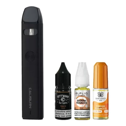 Uwell Caliburn A3 Tobacco Bundle - Colour#Silver (CF913D)