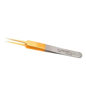 PELCO® Pro Gold Plated Straight, Extra Fine Point, High Precision