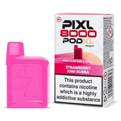 Strawberry Kiwi Bubba Pixl 8000 Refill Pod