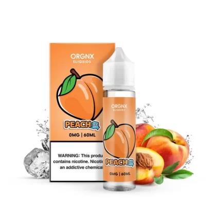 Orgnx Peach CHILLED Vape e-Liquid 60mL - Beyondvape