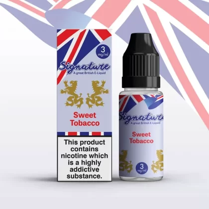 Sweet Tobacco 10ml Eliquid by Signature