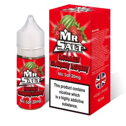 Mr Salt Strawberry Raspberry Watermelon Nic Salt E-Liquid