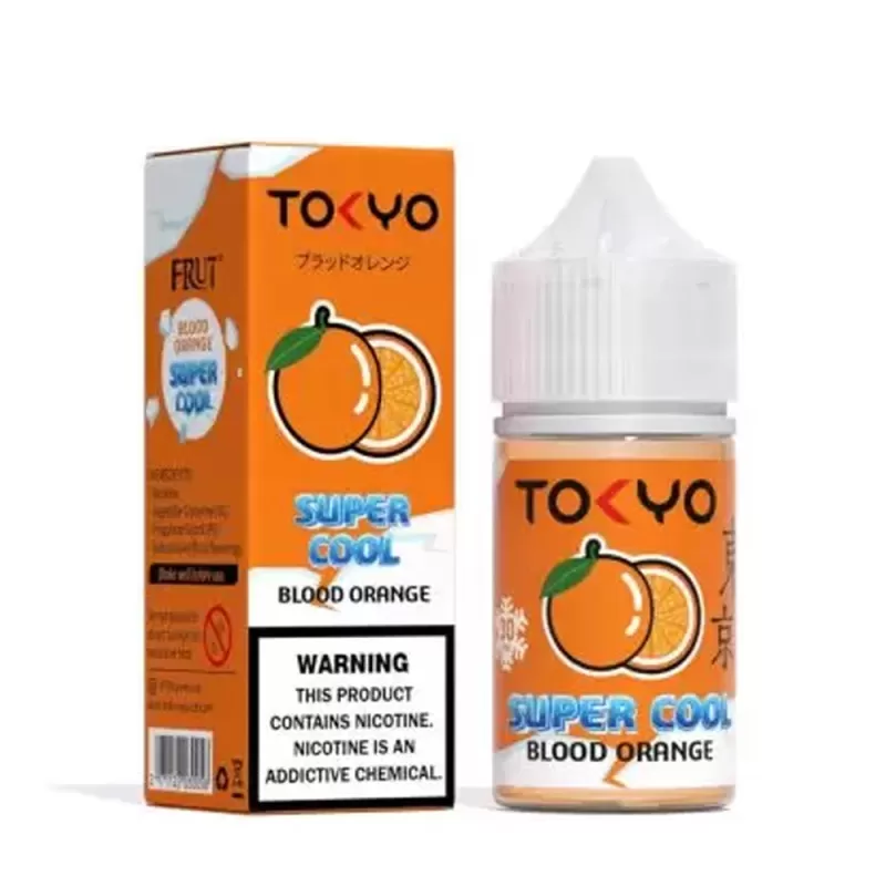 Tokyo Super Cool Blood Orange Saltnic 30ml - Image 2