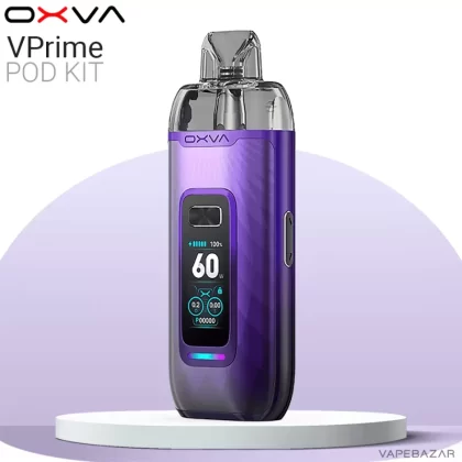 OXVA VPrime Pod Kit – Auroral Purple - Pod Kit / OXVA / 2600 mAh / max. 60 Watt / 5ml / USB-C