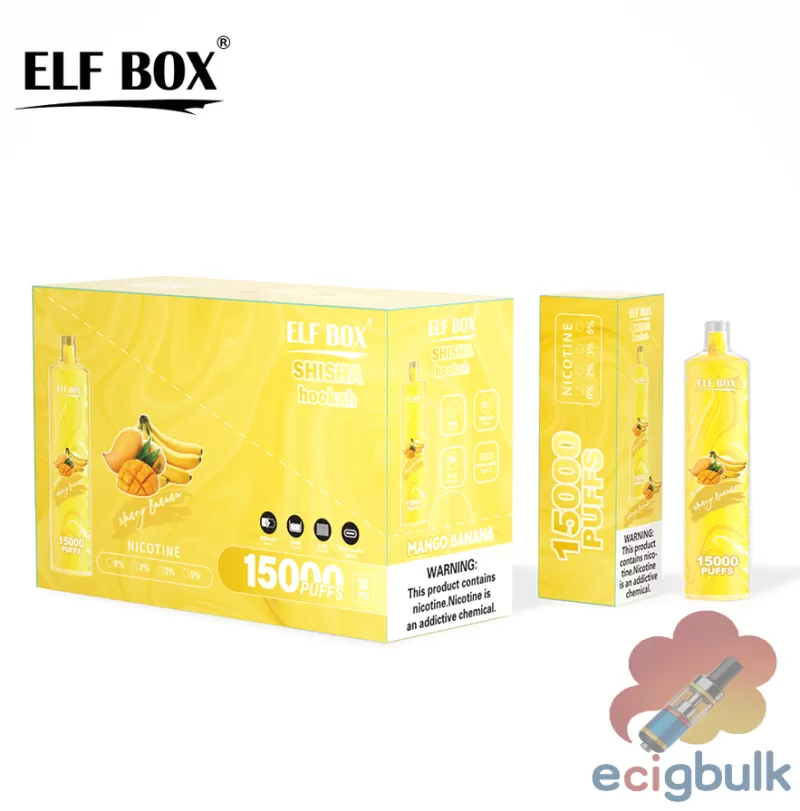 Elfbox LS 15000 Disposable Vape β 15K Puffs, Mesh Coil, 12 Flavors - Image 3