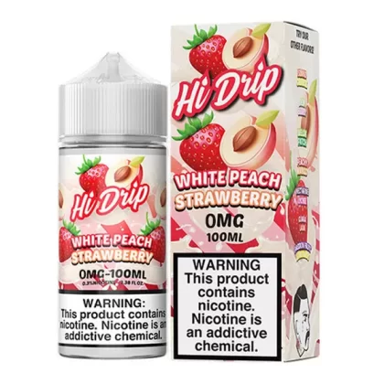 White Peach Strawberry | Hi-Drip | 100ml - 3MG