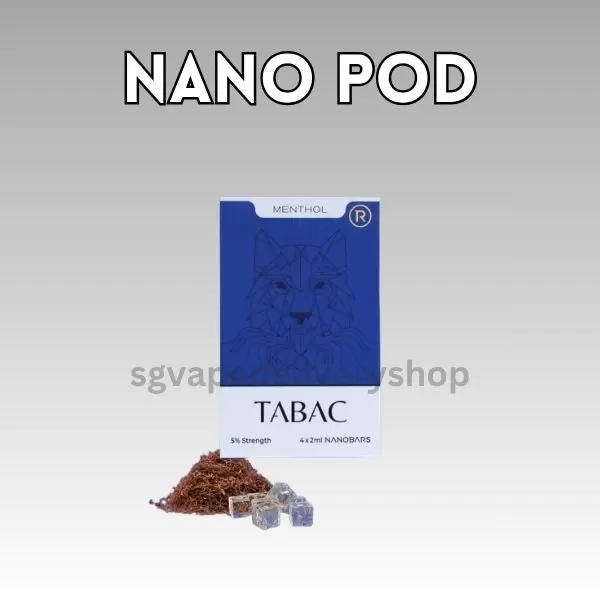 Nano Pod - Tabac Menthol