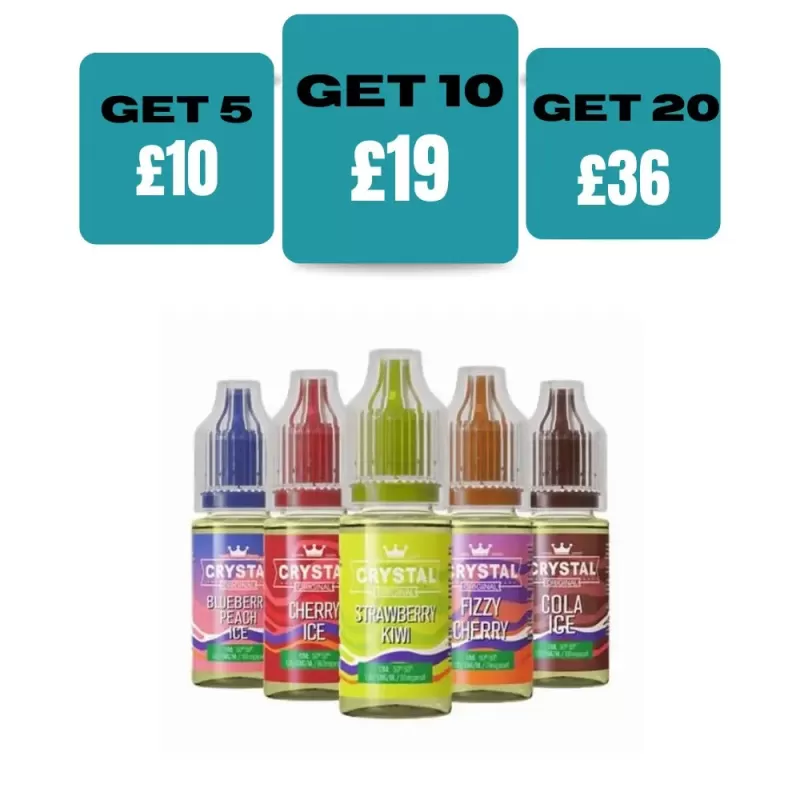 Ske Crystal Nic Salt 10ml - Kiwi Passion fruit Guava / 10mg