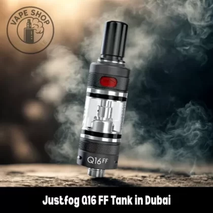 Justfog Q16 FF Tank in Dubai - Black (0AE562)