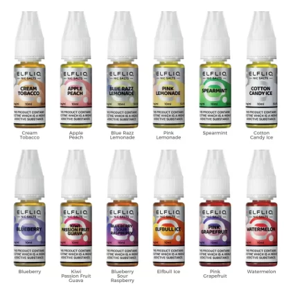 Elfliq Nic Salt E-Liquid - Box of 10 - Rinbo / 20mg