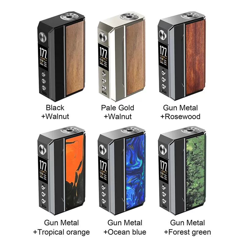 VOOPOO Drag 4 Box Mod - Gunmetal+Tropical Orange/Resin Series(Standard) - Image 2