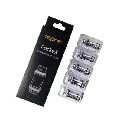 ASPIRE POCKEX COILS (5 PACK) - Resistance#0.6 Ohm - 5 Pack