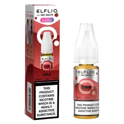 Cola Nic Salt E-Liquid by Elf Bar Elfliq (10ml) - 5mg