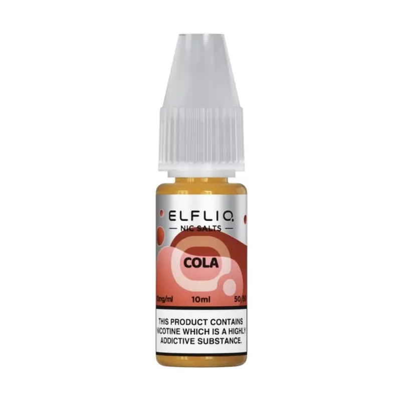 Cola Nic Salt E-Liquid by Elf Bar Elfliq (10ml) - 5mg - Image 2