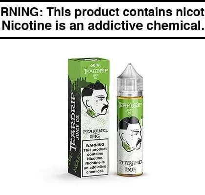 PEARAMEL BY TEAR DRIP 60ML - Vapejuice