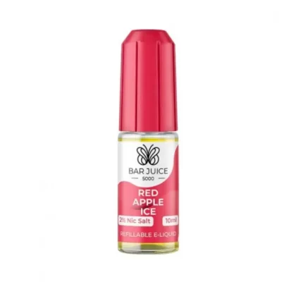 Bar Juice Red Apple Ice 10mg & 20mg Salt Nicotine E-Liquid - Vape Product, Vape Product
