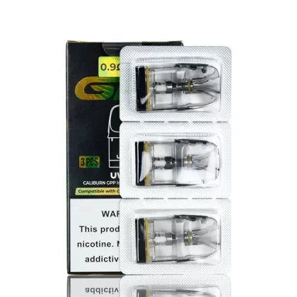 Uwell Caliburn GPP Replacement Pods - Pack of 3 - 0.9ohm GPP Pods
