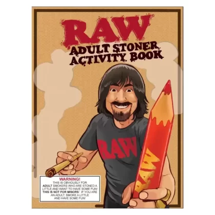 Raw Adult Stoner Coloring Book