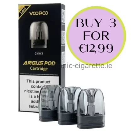 VooPoo Argus Replacement Pod Cartridges 3PCS