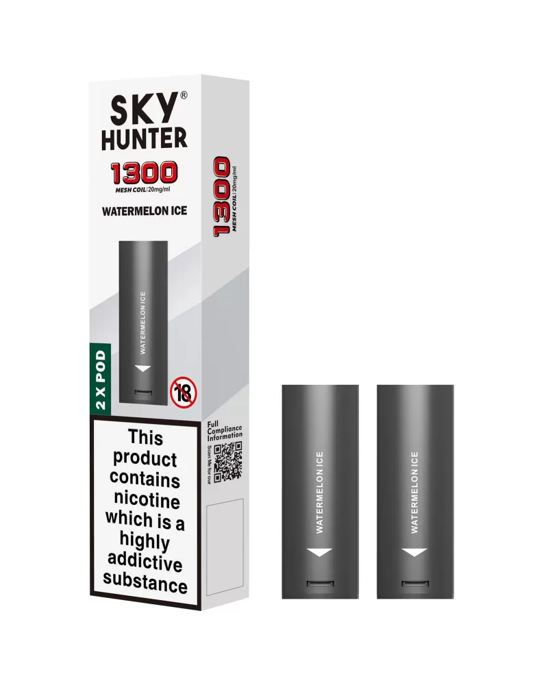 Watermelon Ice Sky Hunter Twist Slim Pods - 20mg (2%) - Image 2